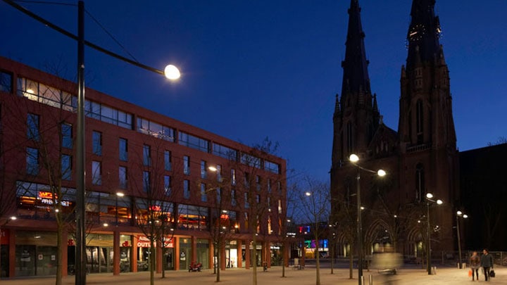 Proyecto de alumbrado urbano mediante soluciones de iluminación de Philips