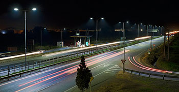 Carretera intervial Chile Iluminación Philips