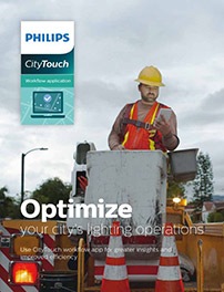Folleto de la aplicación CityTouch workflow
