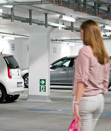 Green Parking promueve la seguridad de los visitantes y ahorra energía
