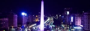 Luz LED para el Obelisco de monumentos
